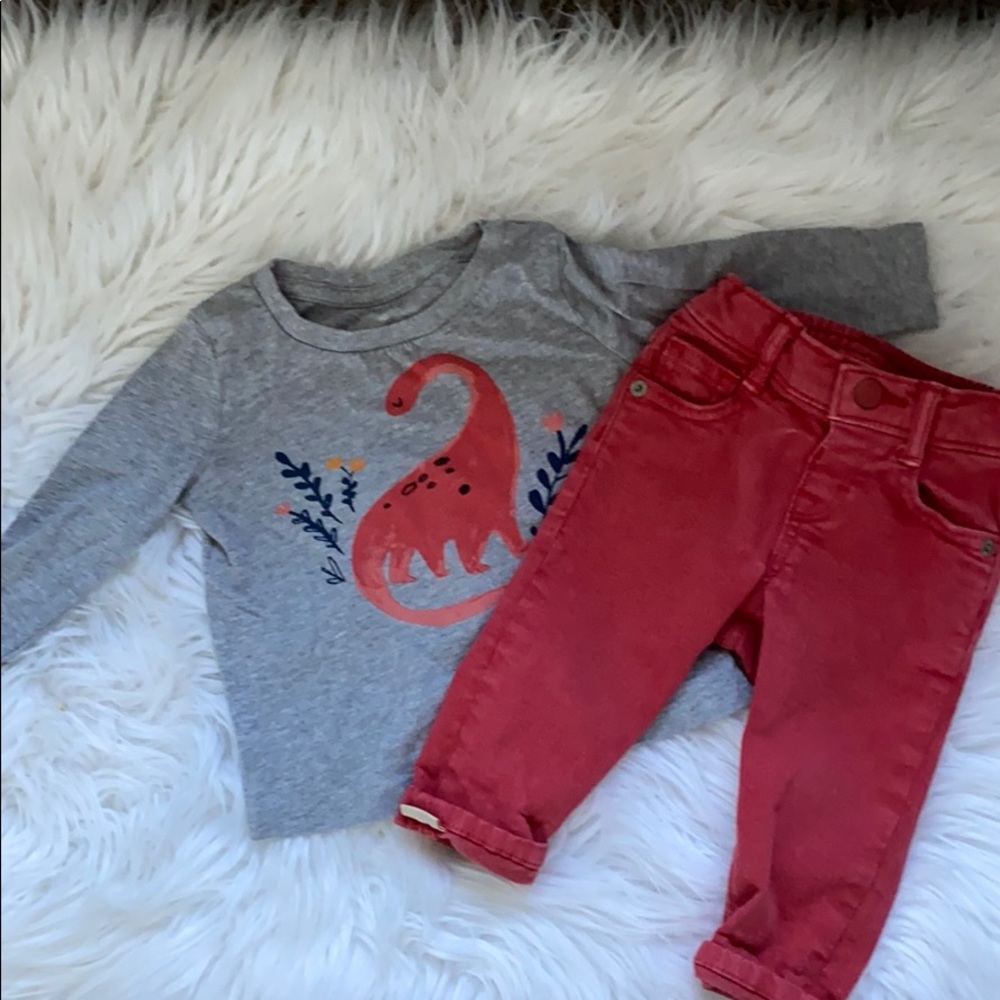 Baby girls 6-12 months Gymboree set